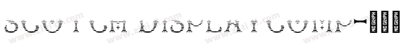 Scotch displaycomp字体转换